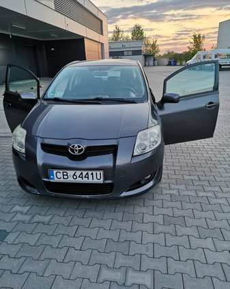 Toyota Auris cena 22000 przebieg: 103000, rok produkcji 2009 z Bydgoszcz małe 106